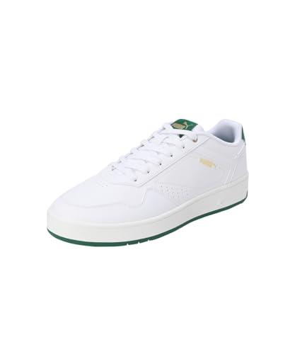 PUMA Court Classic Sneaker Unisex-Adulto, Bianco-Oro