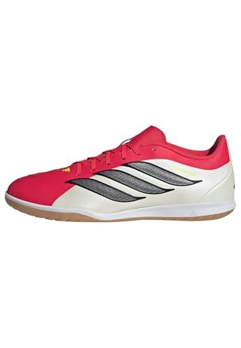 Adidas Club Sala: Scarpe da Calcetto Indoor Unisex, Rosso Lucido/Nero Core/Bianco Ftwr