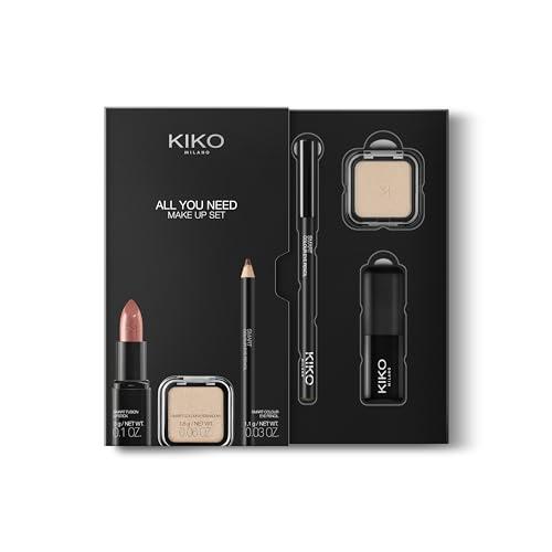 KIKO Milano All You Need Make Up Set - Kit Completo per Labbra e Occhi