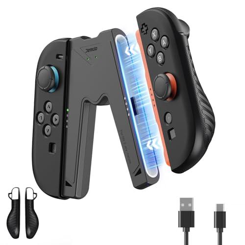 JEMDO Impugnatura Ricarica Joy Con 2 Ergonomica per Nintendo Switch 2