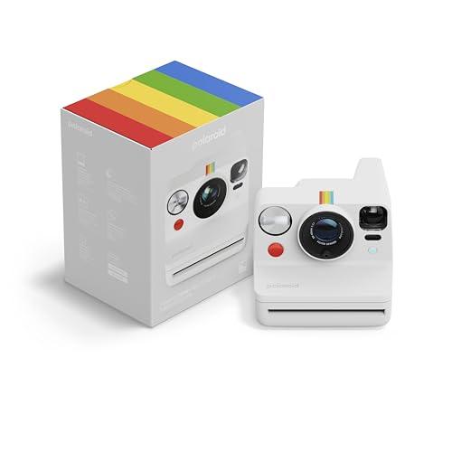Polaroid Now+ Generation 3 - Fotocamera Istantanea Bluetooth Bianca