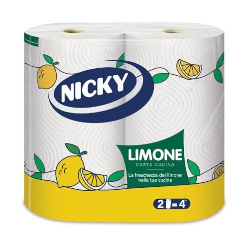 Nicky Limone Carta Cucina - 2 Rotoli
