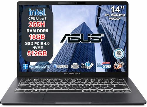 ASUS ExpertBook B3 Notebook Professionale Intel Core Ultra 7 255H, 16GB RAM DDR5, 512GB SSD NVMe, 14