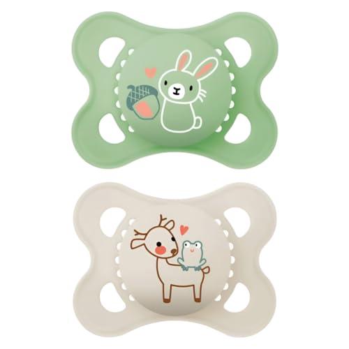 MAM Original Ciuccio Set da 2 (2-6 mesi) - Neutro