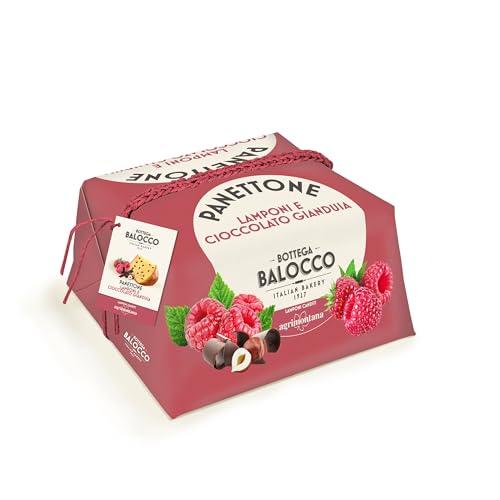 Panettone Bottega Balocco Lamponi e Cioccolato Gianduia 750g