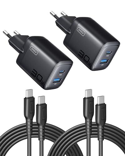 INIU 30W Caricatore USB C 2-Pezzi