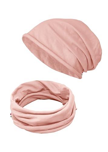 TMK Set Cappello e Scaldacollo Bambini e Ragazzi - 100% Cotone