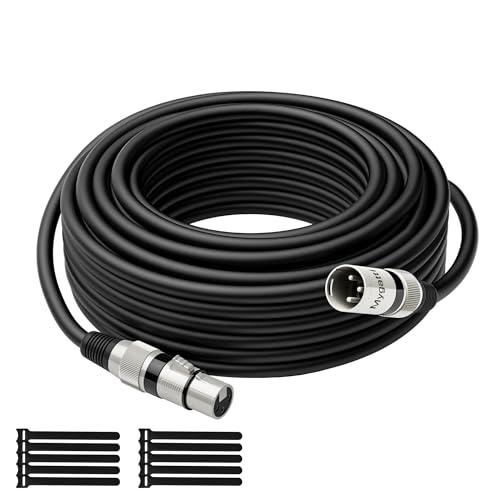 Mygatti Cavo Microfonico XLR Bilanciato 20M - Nero