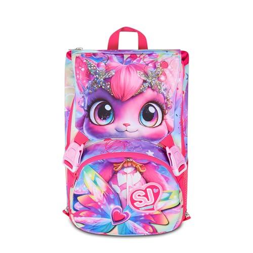 SJ Gang Style Jam Gang Zaino Scuola Estensibile Big Fucsia