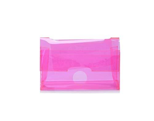 Pinko Borsa Mini Love Cover Pioggia Rosa Fluo