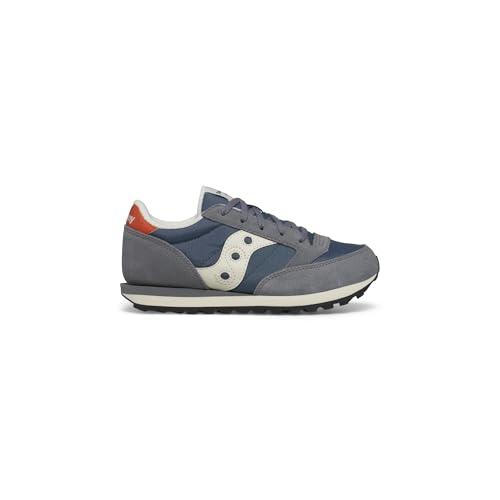 Saucony Jazz Original - Iconiche Scarpe da Ginnastica Unisex Grigio Blu Arancione