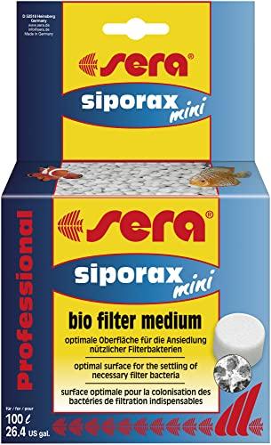Sera siporax mini Professional - Materiale Filtrante Biologico per Acquari di Piccole Dimensioni