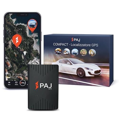 PAJ Compact Finder 4G - Localizzatore GPS per Auto, Moto e Camion