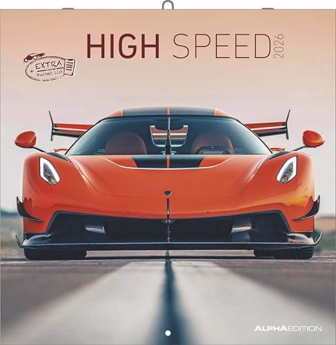 High Speed 2026 - Calendario con immagini 30x30 cm