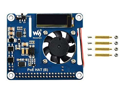 Power over Ethernet HAT (B) per Raspberry Pi 4 B/3 B+