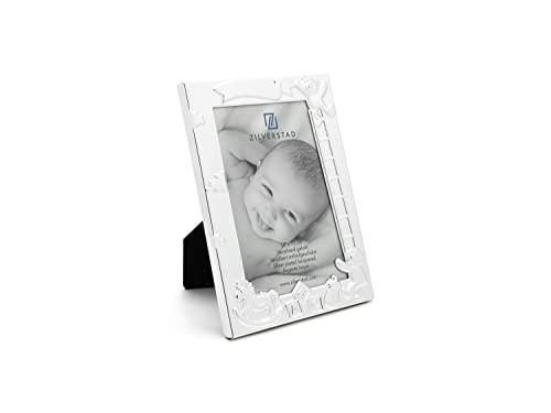 Zilverstad Cornice Portafoto Baby ABC 10x15 Argento