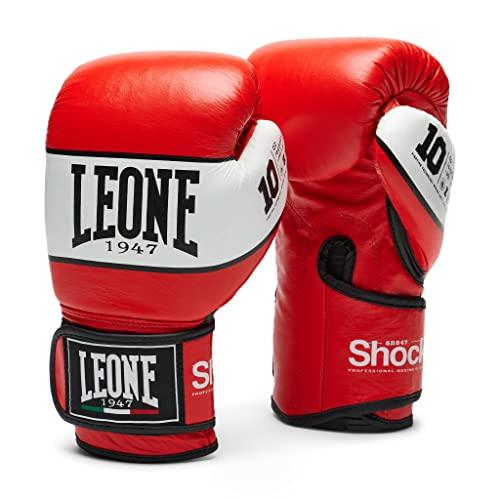 Leone 1947 Shock Guanti Boxe Rossi 12 OZ