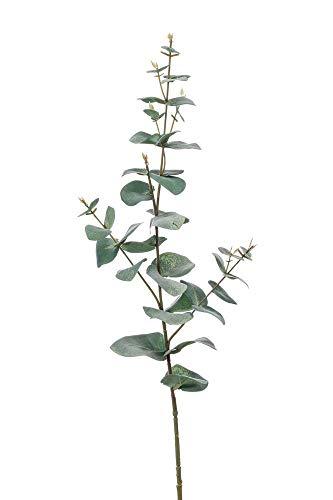 artplants.de Ramo d'eucalipto Artificiale Calliope, Grigio-Verde, 70cm