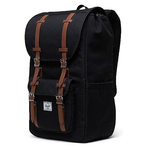 Herschel Zaino Little America, Nero, One Size Unisex-Adulto
