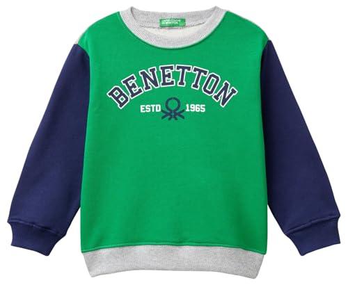 United Colors of Benetton Maglia Girocollo Manica Lunga con Logo
