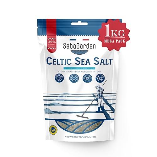 Seba Garden Celtic Sea Salt Grey, Sale Marino Grigio Biologico Certificato, 1 kg