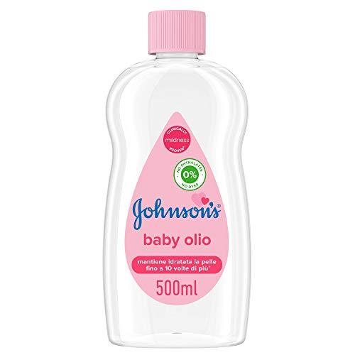 Johnson's Baby Olio Idratante per Massaggio, 500ml