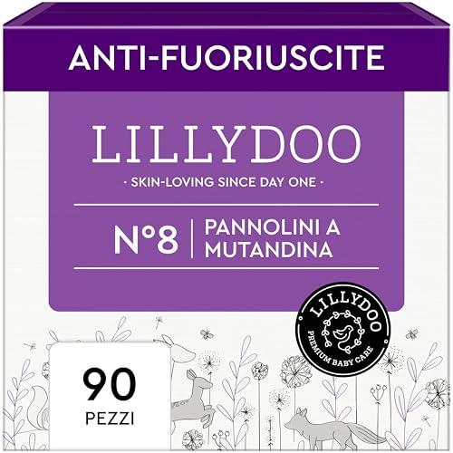 Pannolini a Mutandina LILLYDOO Taglia 8 (17+ kg) - Pacco Scorta 90 Unità