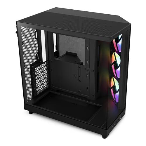 NZXT H6 Flow RGB, Case Mid-Tower Nero