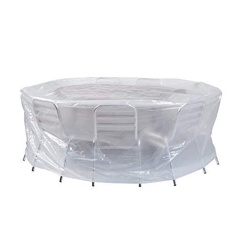 Copertura Protettiva per Tavolo Rotondo da Esterno Ribimex Ø 200 x 80 cm