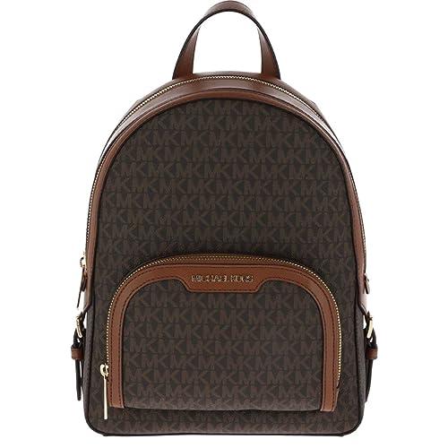 Michael Kors Jaycee Zaino Medio con Logo Marrone