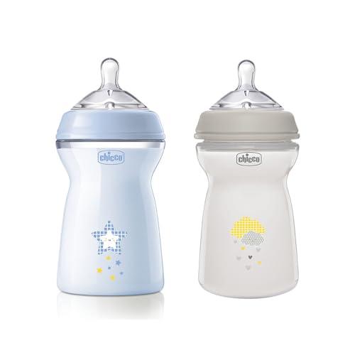 Chicco Set 2 Biberon NaturalFeeling Anticolica 250 ml