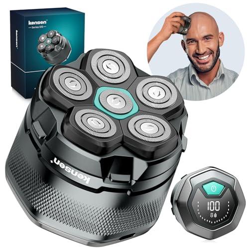 Kensen Rasoio Elettrico Testa Calva Uomo 6D