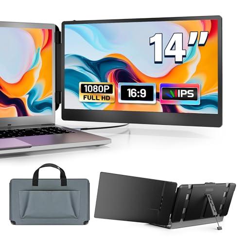 Domyfan Monitor Portatile per Laptop 14