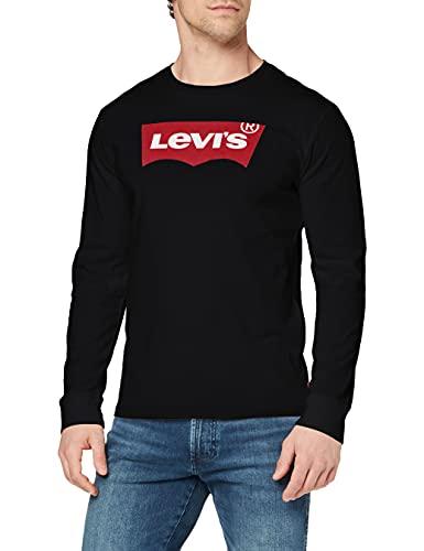 Levi's Long-Sleeve Standard Graphic Tee, Uomo, Stonewashed Black