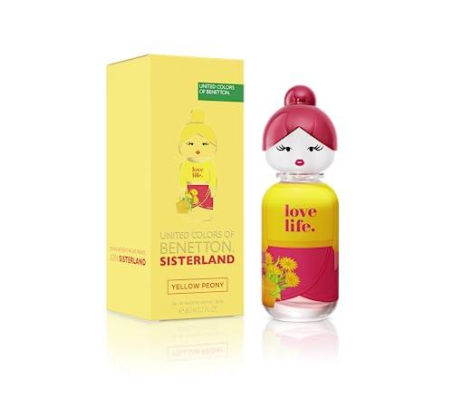 United Colors of Benetton Sisterland Yellow Peony Eau de Toilette 80ml