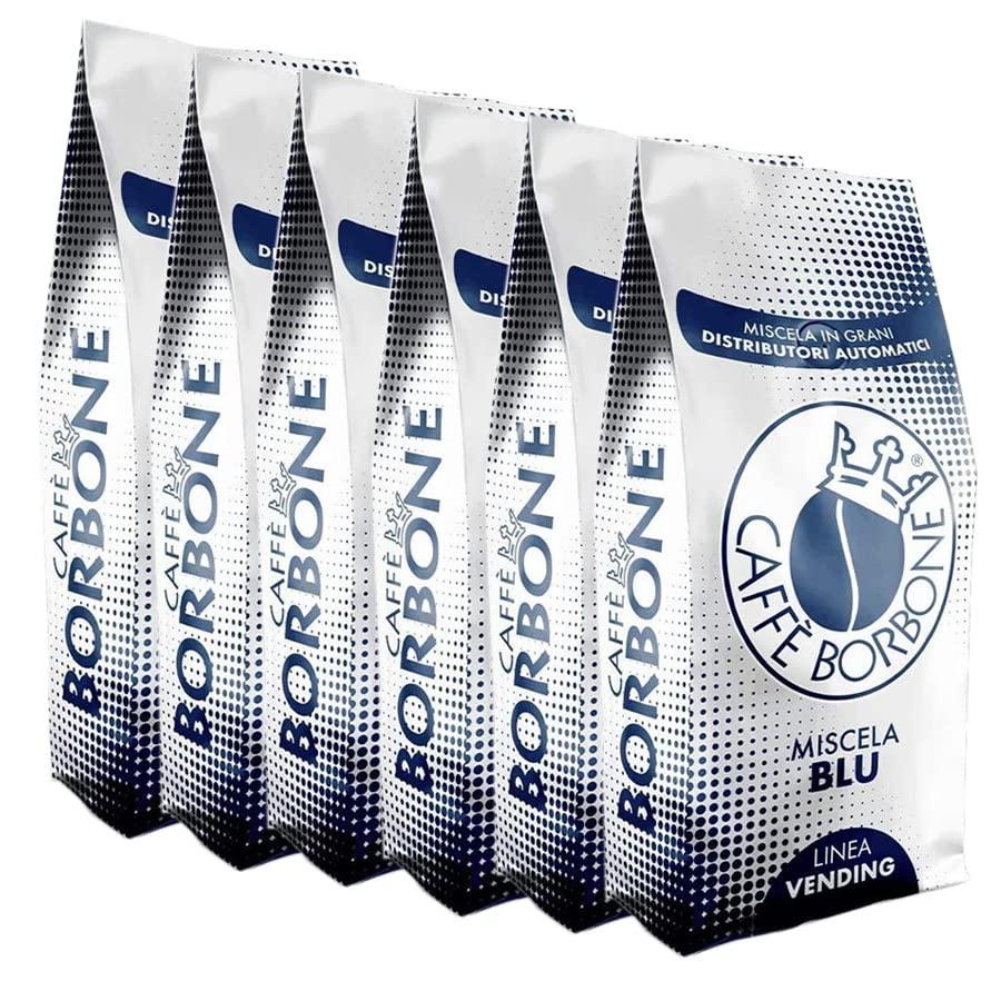 Caffè Borbone Miscela Blu in Grani 1 kg x 6