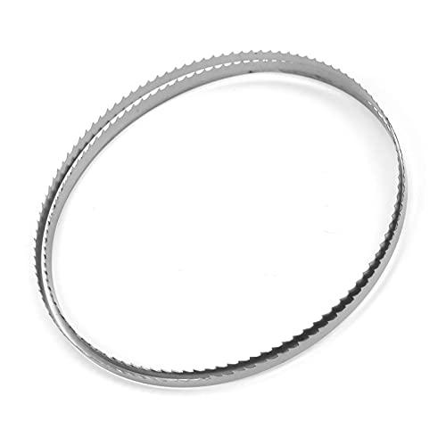 Lama per sega a nastro 1400, lame per sega a nastro in acciaio al carbonio da 6,35 mm‑6T SK5, macchina per la lavorazione del legno taglio della carne per il taglio del legno plastica (1400*6.35*6T)