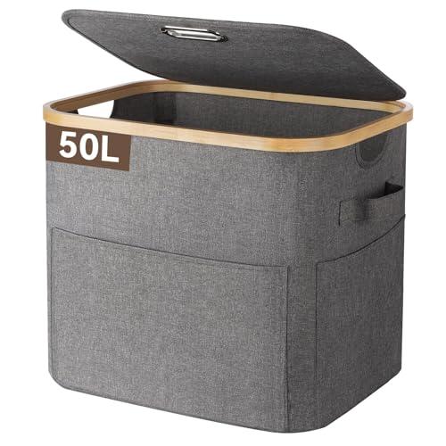 OUSFOT Cesto Portabiancheria Sporca 50L