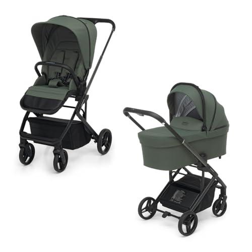 Foppapedretti TicToc Duo System Olive – Passeggino modulare 2 in 1 senza ovetto