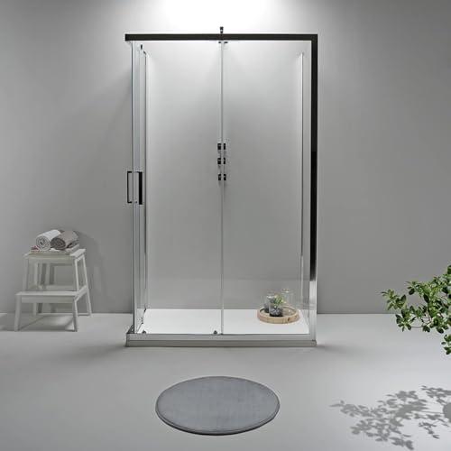 Box Doccia 3 Lati 70x120x70 cm - Cristallo 6mm Anticalcare