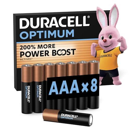 Duracell Optimum AAA - Confezione da 8 Batterie Alcaline