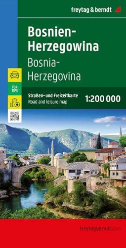 Bosnia-Herzegovina Road and Leisure Map 1:200,000 - Freytag & Berndt