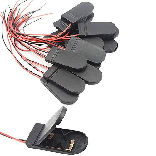 GTIWUNG 20 Pezzi CR2032 Porta Batteria in Plastica con Interruttore