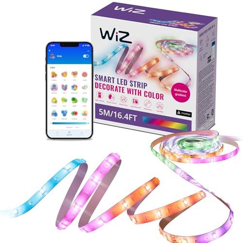 WiZ Striscia LED RGBIC 5m: Illumina il Tuo Mondo con Colore e Intelligenza