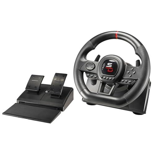 Superdrive SV650 Volante da Corsa con Pedali e Cambio - Compatibile con Xbox, PlayStation, Switch e PC