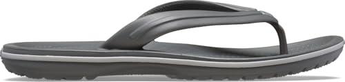 Crocs Crocband Flip Infradito Unisex Adulto Grigio Ardesia Fumo
