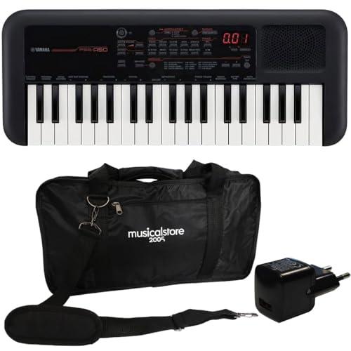 MusicalStore2005 Kit Tastiera Yamaha PSS-A50 con Borsa e Alimentatore