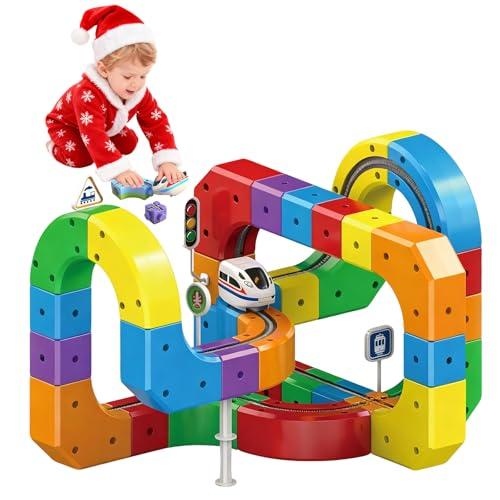 Set di Tiranti Elettrici Magici per Ferroviari Magnetici (81 pezzi)