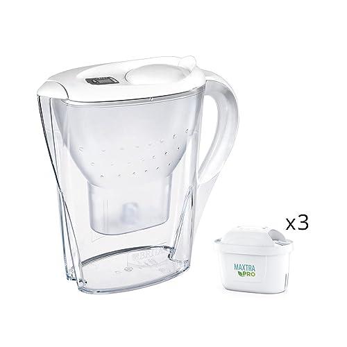 Caraffa filtrante Brita Marella White con 3 filtri