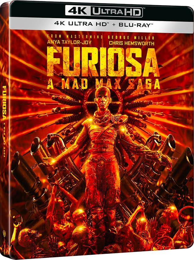 Furiosa: A Mad Max Saga - Steelbook 4K Ultra HD + Blu-Ray